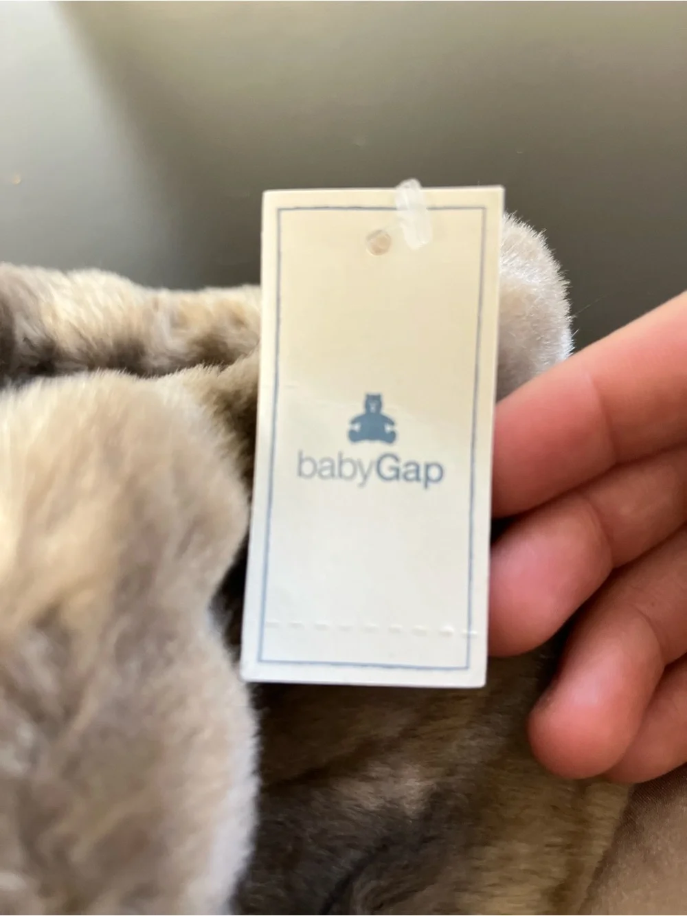 Baby Gab Brown Faux Fur Vest with Satin Lining up to 6 months